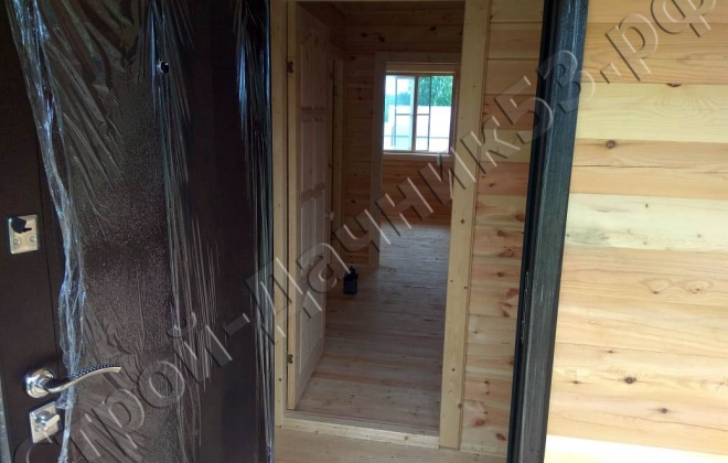 4 Брусовой дом 10×9, 90 м², Калужская область, Деревня Лихун (1)